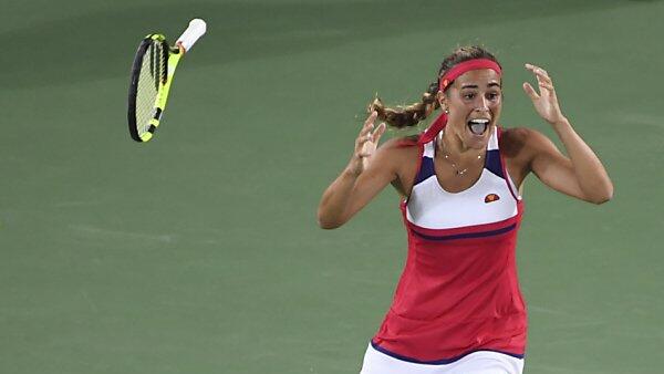 Monica Puig kommt mit der Euphorie des Olympiasiegs zu den US Open