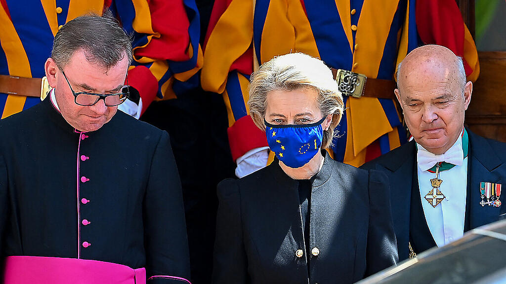 Ursula von der Leyen im Vatikan