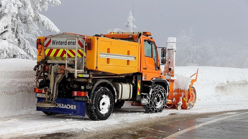 Winterdienst im Dauereinsatz