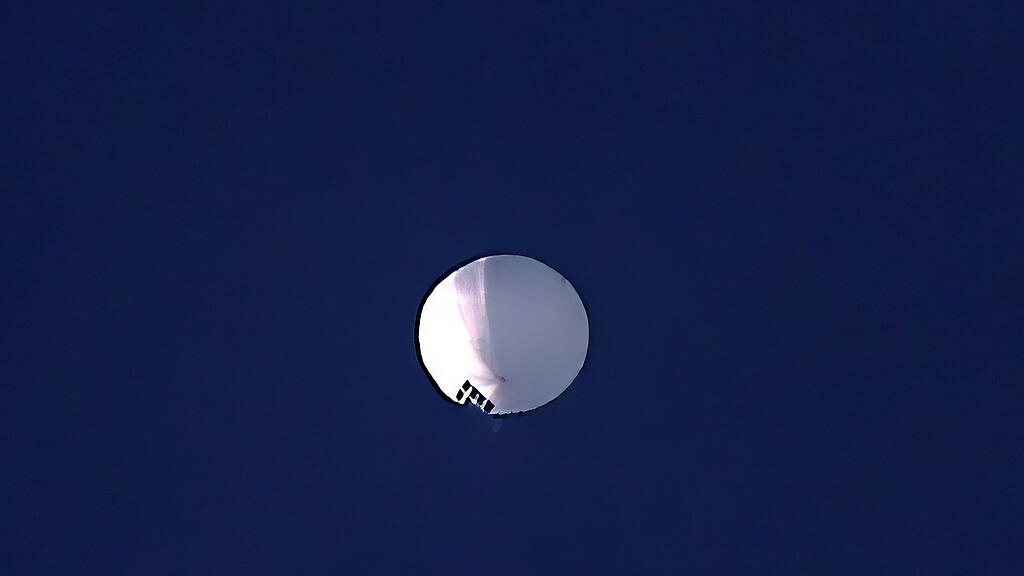 China-Ballon abgeschossen
