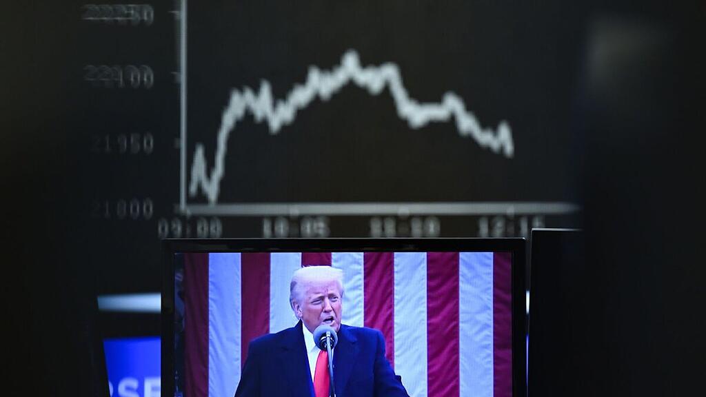 Nach der Ankündigung Trumps fielen die Aktienkurse weltweit