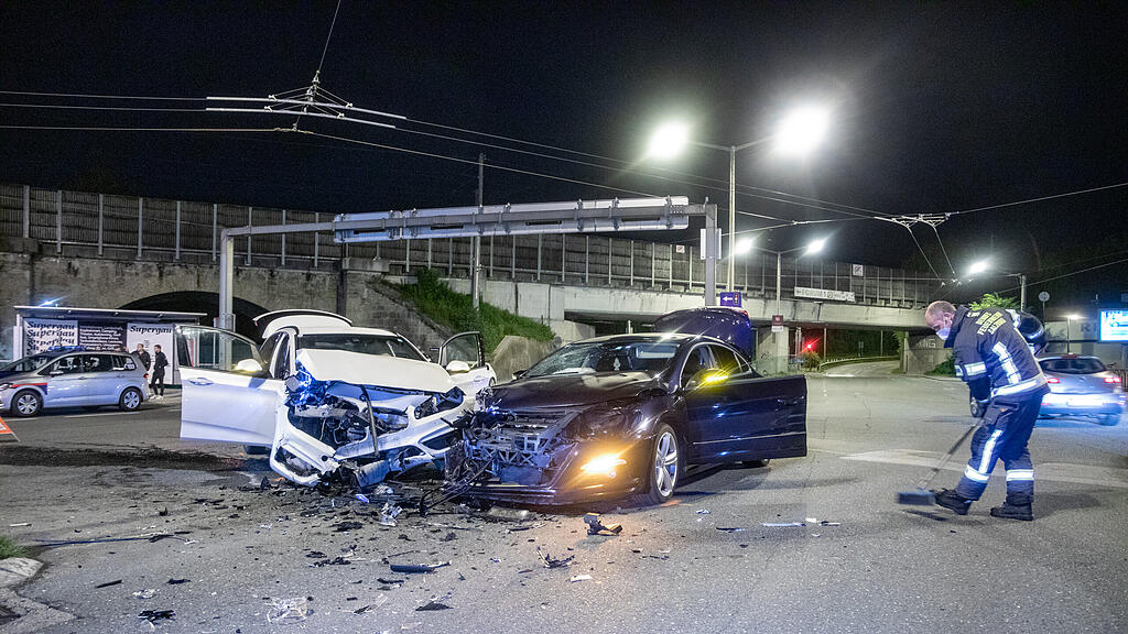 Unfall Vogelweiderstraße