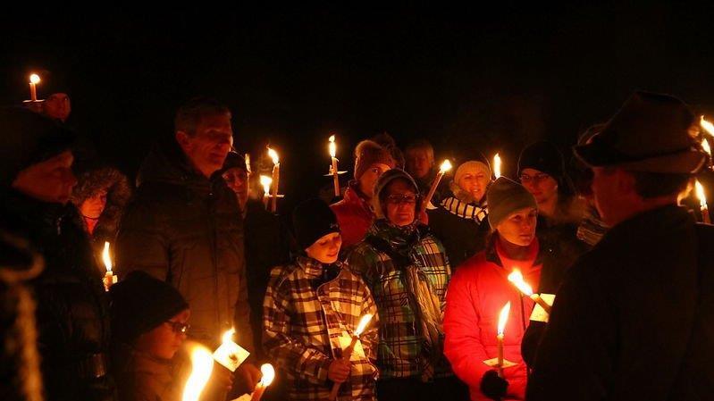 Fackelwanderung am Teufelsgraben