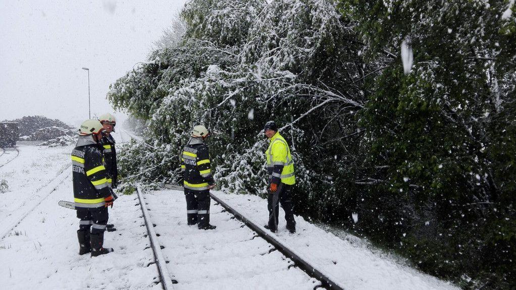 Schneechaos in der Steiermark