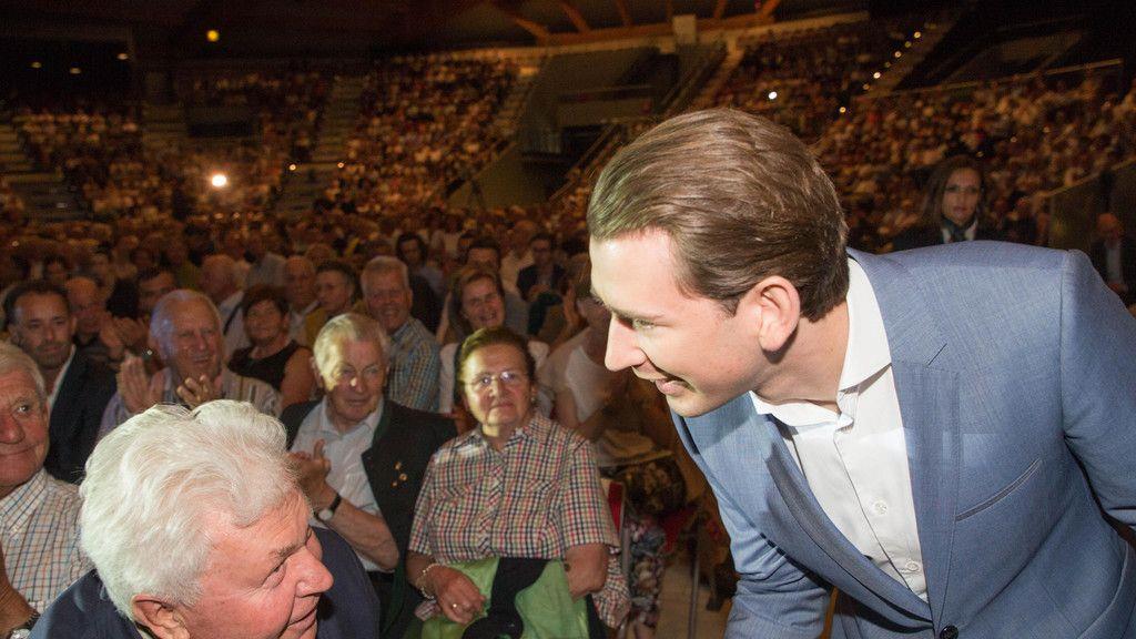 Kurz in Salzburg