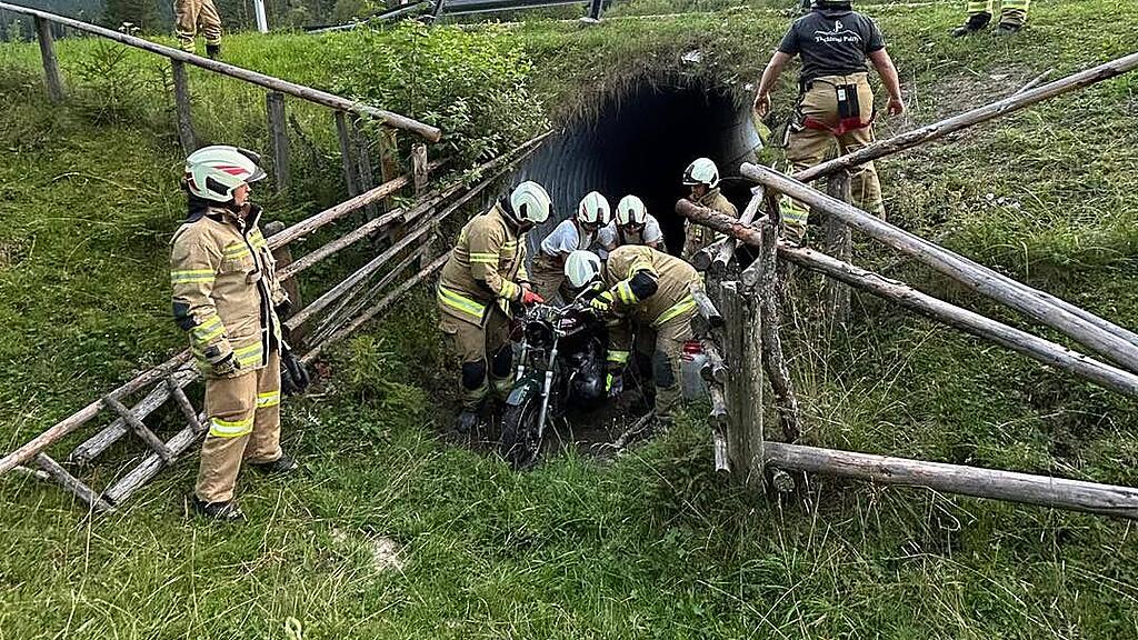 Motorradunfall Mauterndorf