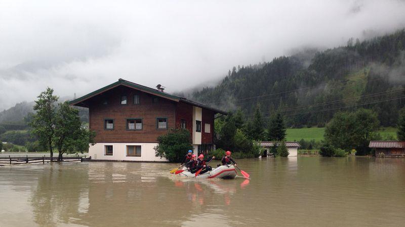 Hausbewohner in Neukirchen gerettet