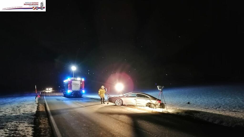 Unfall auf L207 im Flachgau