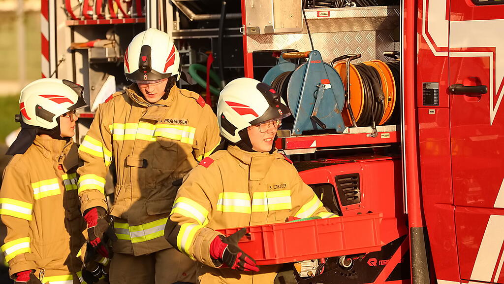 Feuerwehr-Übung in Elsbethen