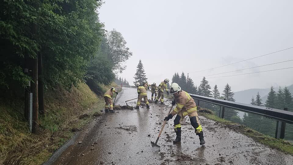 Unwetter-Einsätze fordern Floriani in Thomatal