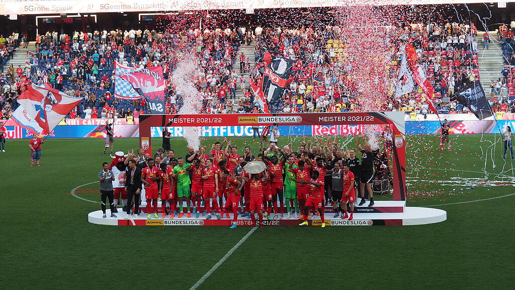 Red Bull Salzburg, Austria Klagenfurt, Meister
