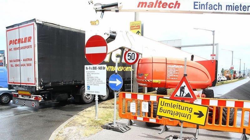 Erste Schlechtwettersperre 2013