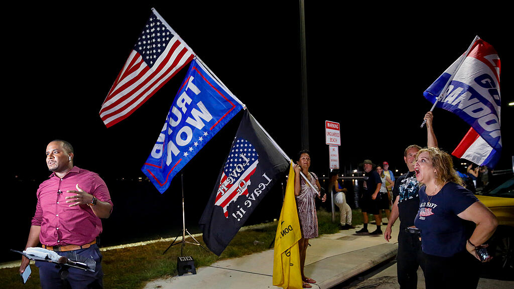 Proteste vor Donald Trump-Anwesen