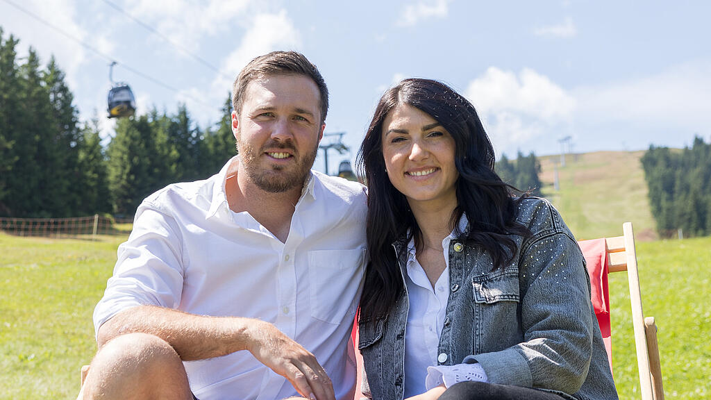 Christian Walder und Stephanie Venier