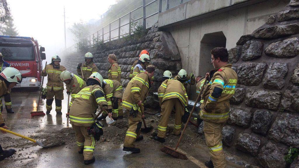 Unwettereinsatz in Schwarzach