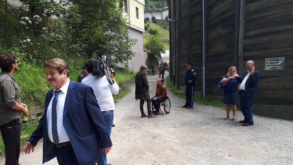 "Die Toten von Salzburg" in Bad Gastein: Dreh