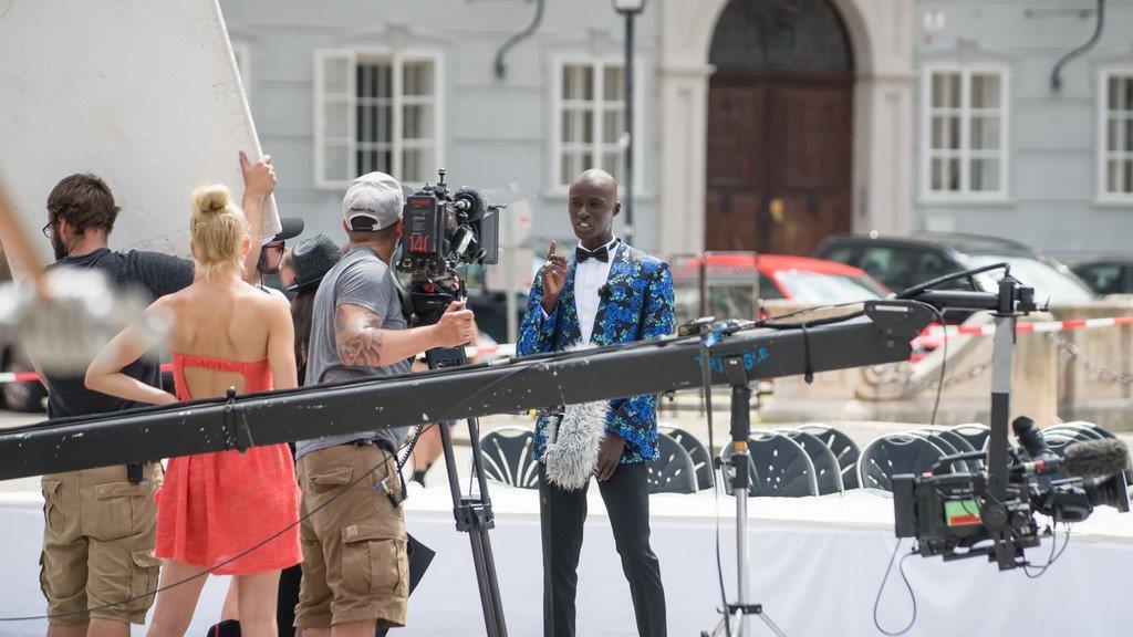 Drehstart zu Austria's Next Topmodel in Salzburg