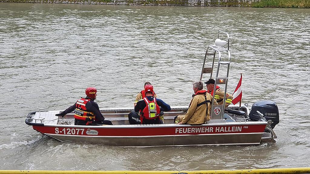 Vermisstensuche Salzach