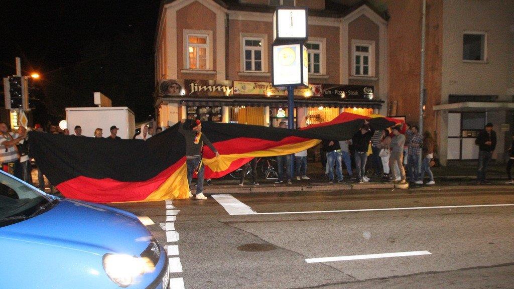 Autokorso durch Freilassing
