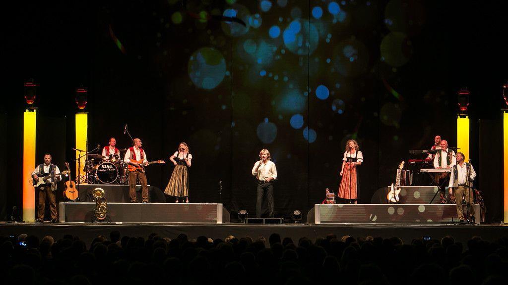 Hansi Hinterseer in der Salzburgarena