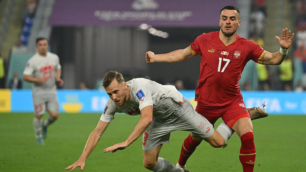 Schweiz gegen Serbien WM 2022
