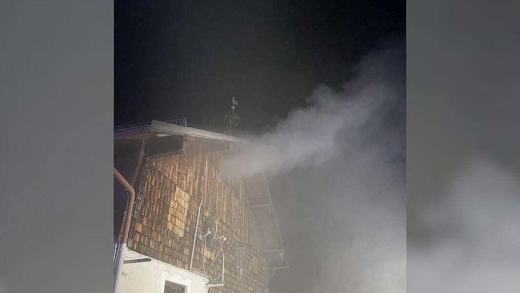 Wohnhausbrand in Pfarrwerfen