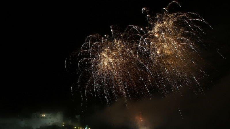 Großes Feuerwerk