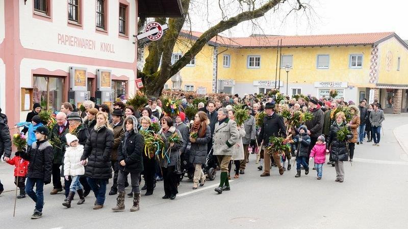 Palmweihe in Grödig