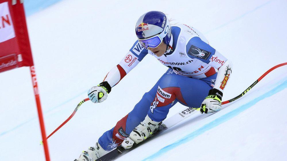 Alpine Kombination: Super-G in Lenzerheide