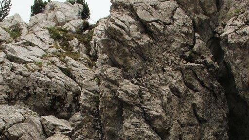 Stahlgitter vor Riesending-Höhle