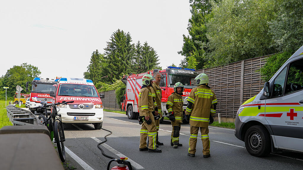 Schwerer Lkw-Unfall in Bergheim