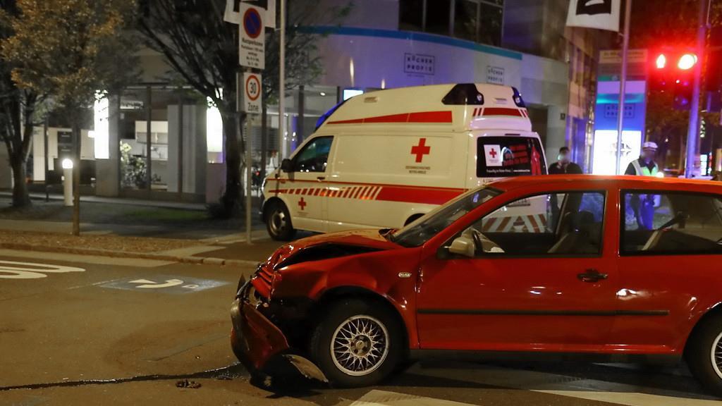 Auffahrunfall in der Vogelweiderstraße