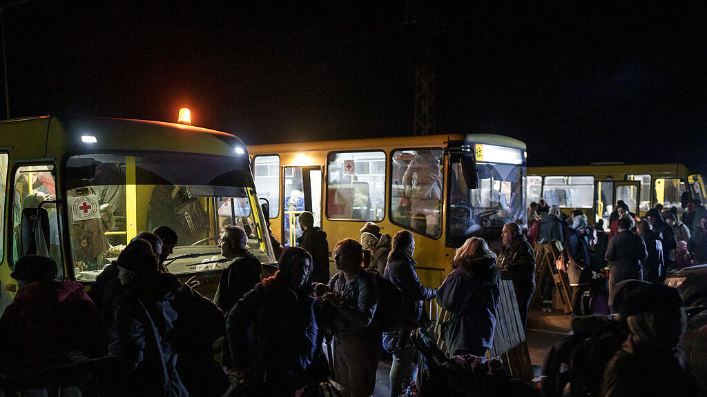 Flucht aus Mariupol, 1. April