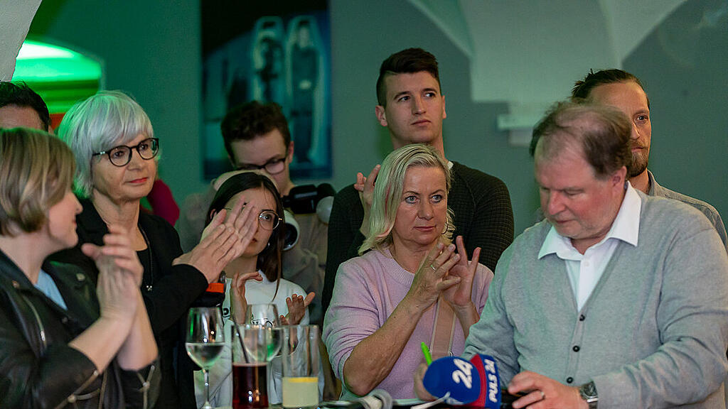 Die Gru\u0308nen - Wahlkampf-Abtakt der Bu\u0308rgerliste