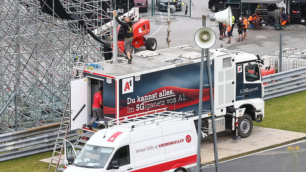 Electric Love 2023: Arbeiten am Salzburgring
