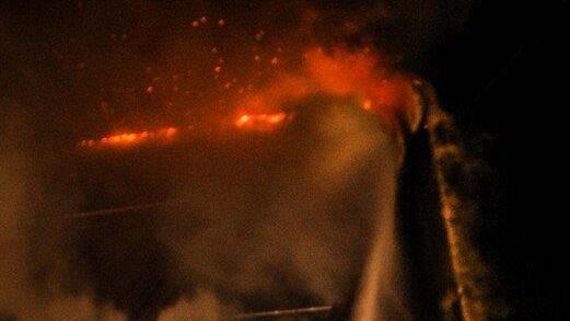 Großbrand in Weng