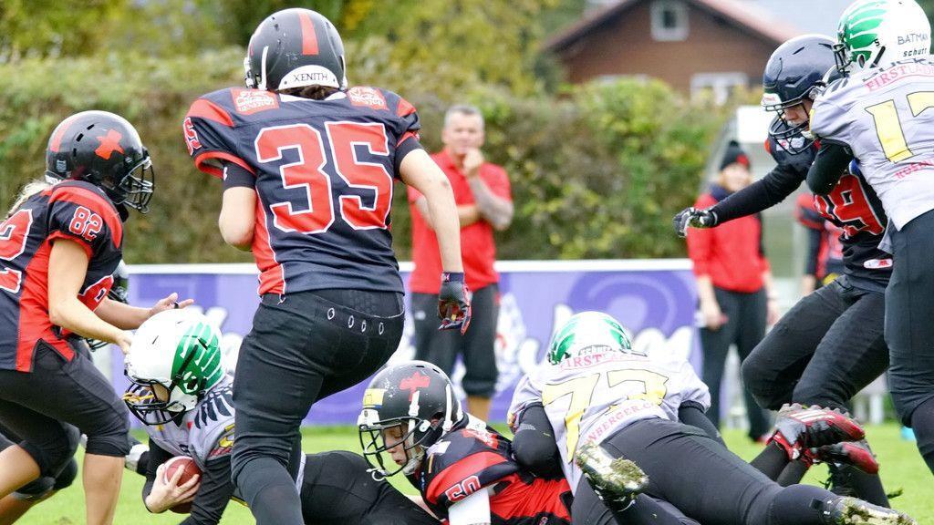 AFL: Salzburg Ducks vs. Schwaz Hammers 32:6