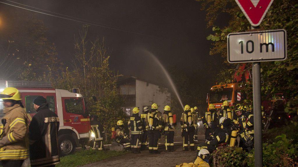 Hotelbrand in Bischofswiesen