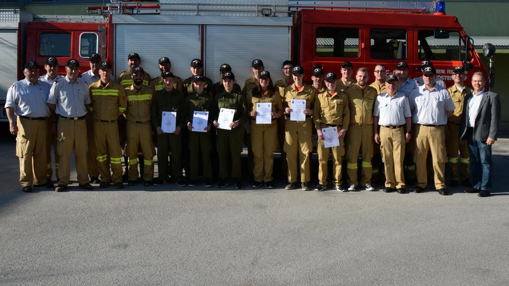 Bilder des Feuerwehrjugend-Bewerbs