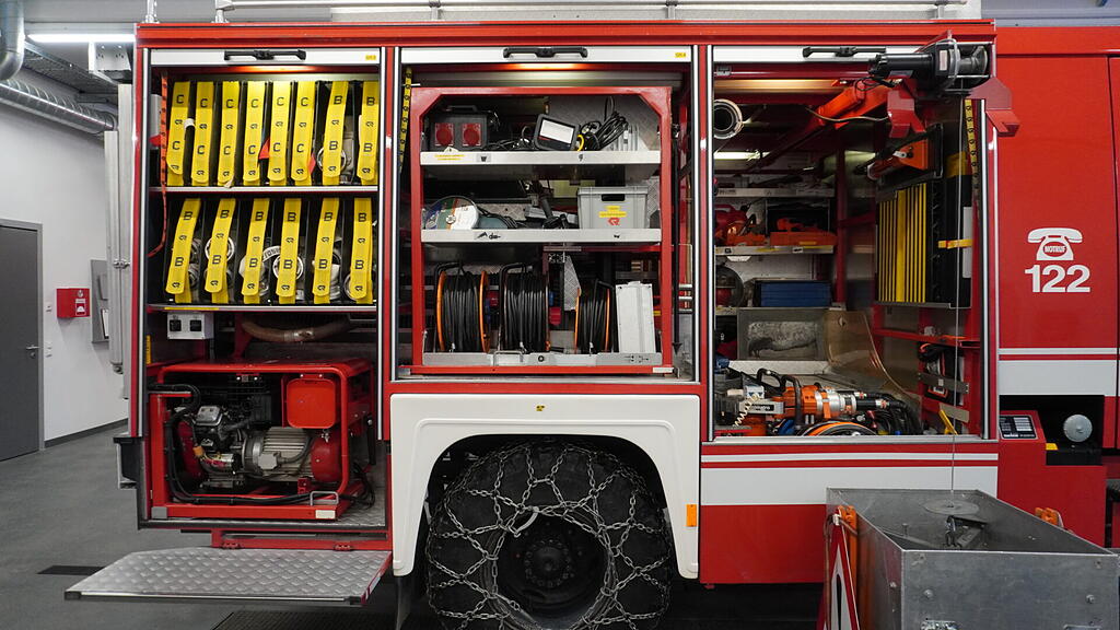 Feuerwehrfahrzeug Maria Alm