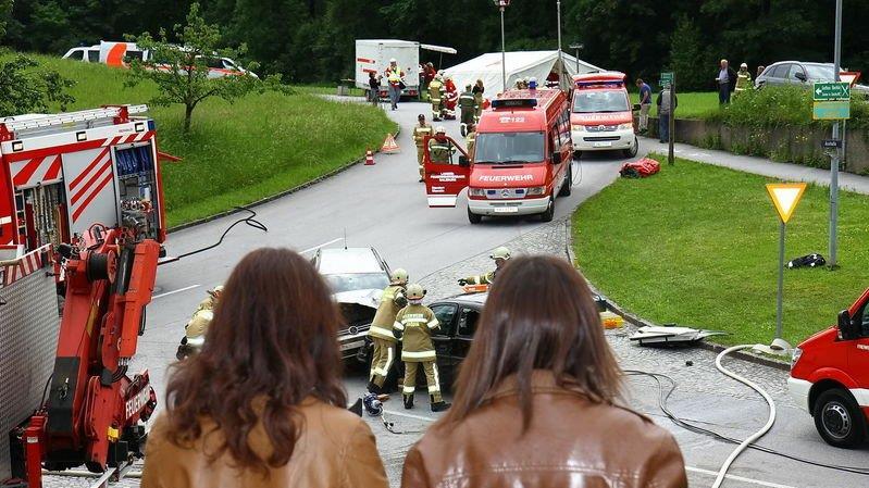 Großübung in Elsbethen
