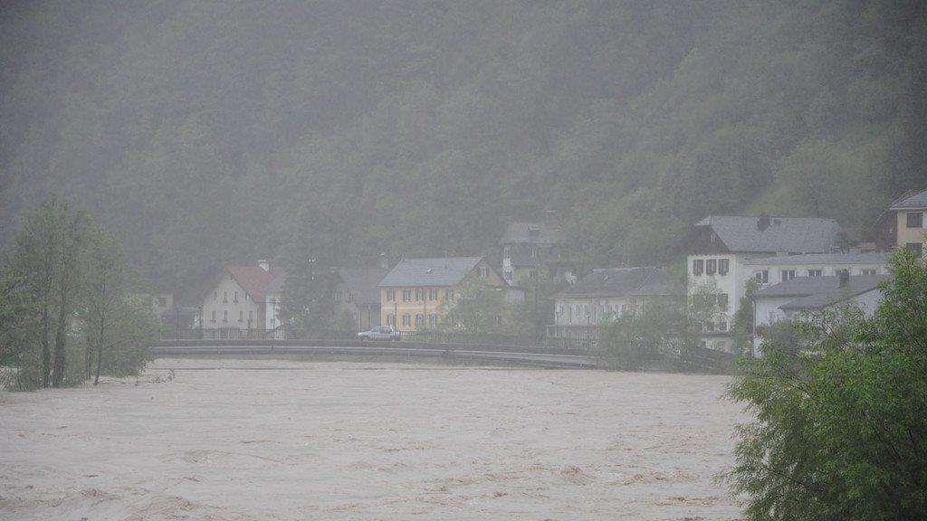 Hochwasser in Ebensee, I