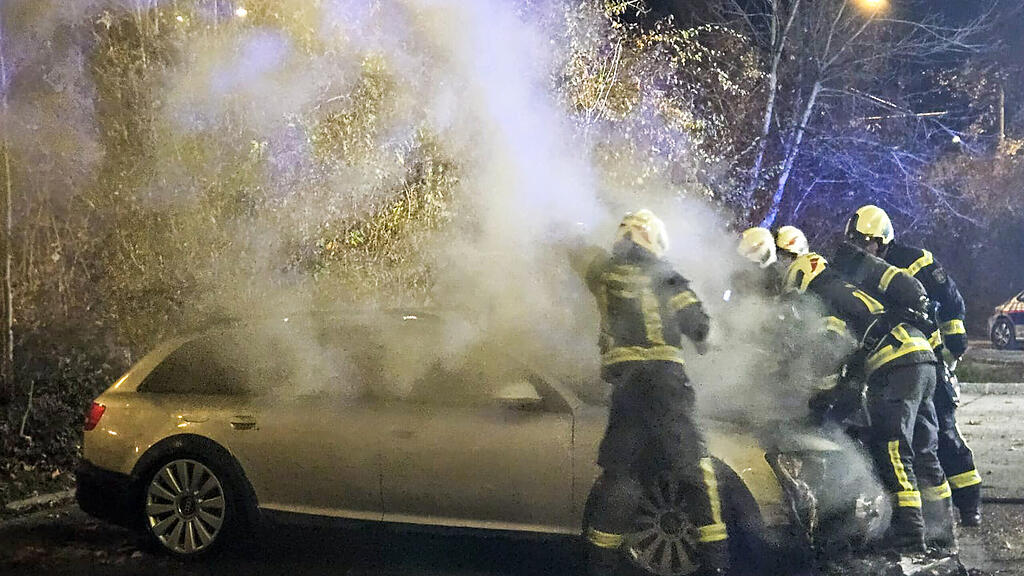 Pkw-Brand in Salzburg-Süd
