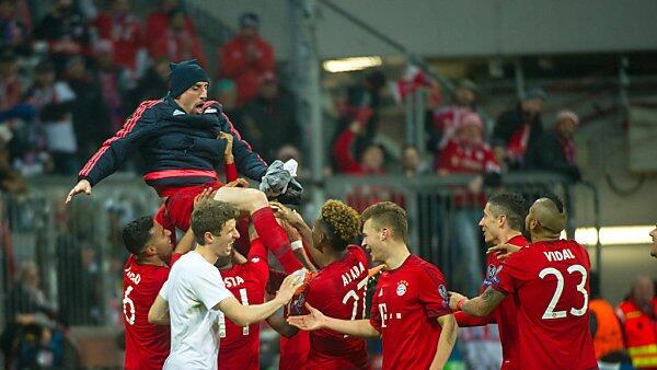 Bayern München konnte zum Schluss noch Jubeln
