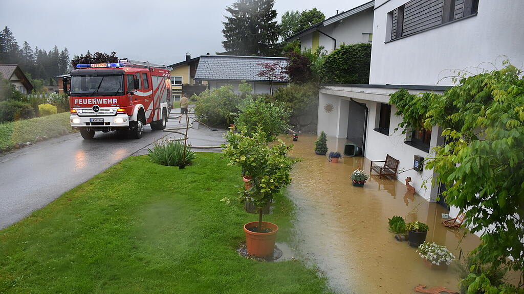 Unwetter Abtenau