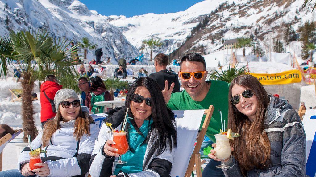 "Palmen auf den Almen" in Sportgastein