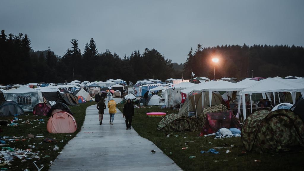 ELF 2018: Tag 2 - Camping