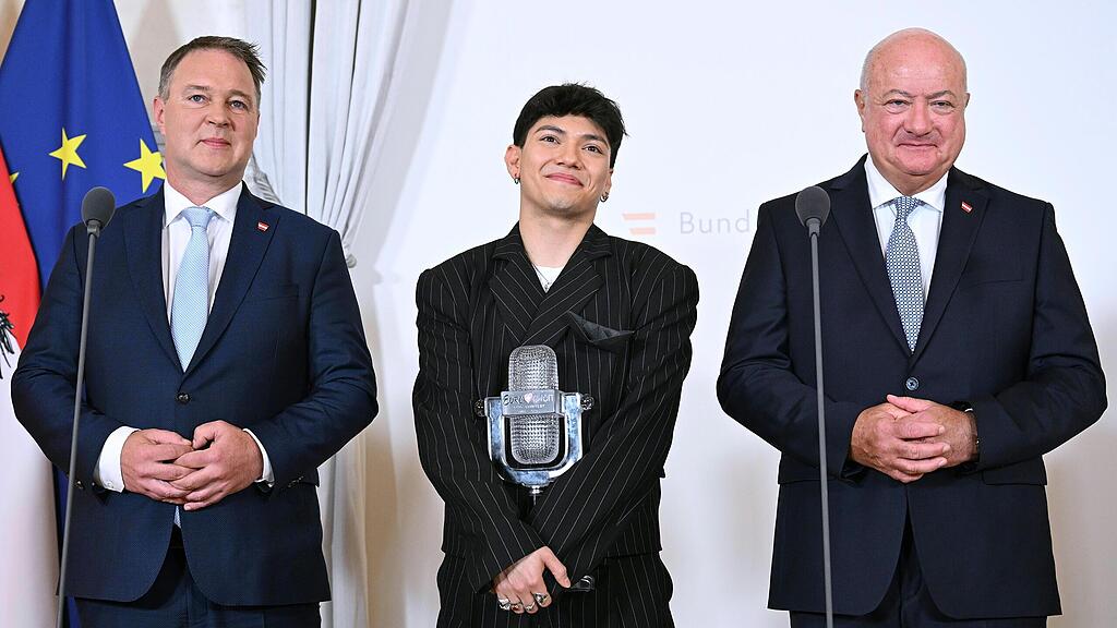 ESC-Sieger JJ im Bundeskanzleramt