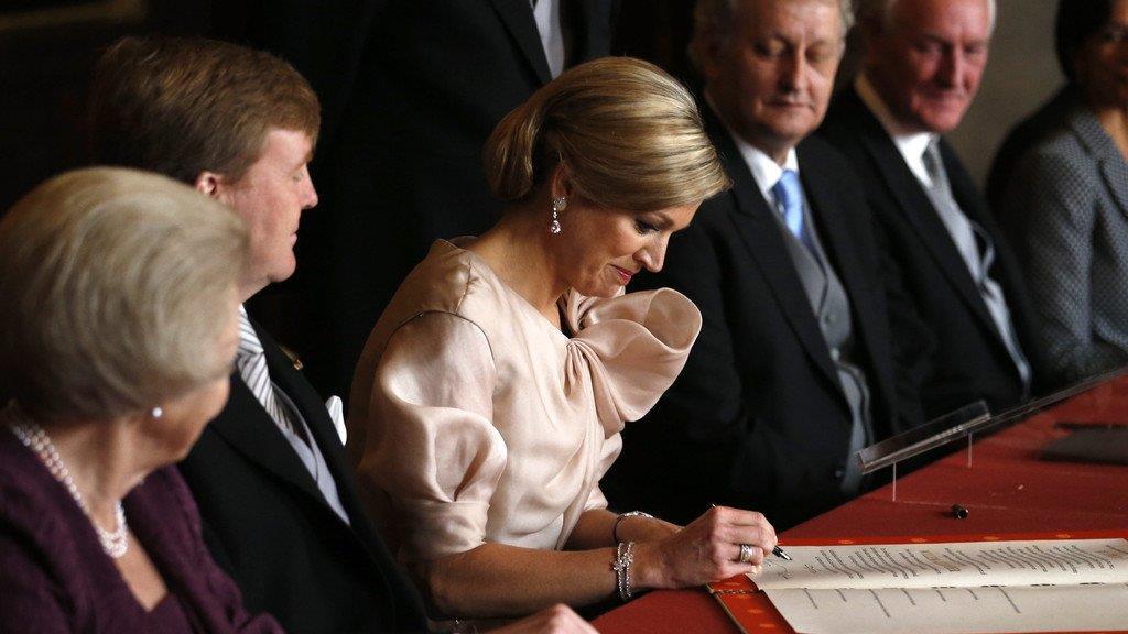 Willem Alexander ist König