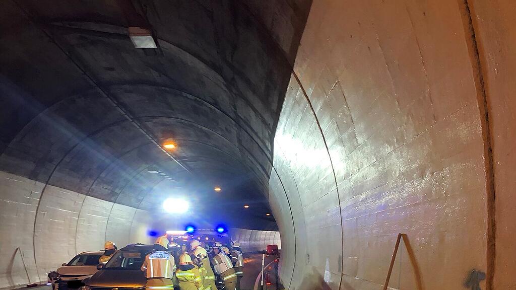 Massenkarambolage, Mauthtunnel in Schwarzach